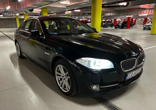 BMW Seria 5 cena 57900 przebieg: 260229, rok produkcji 2012 z Gdynia małe 529